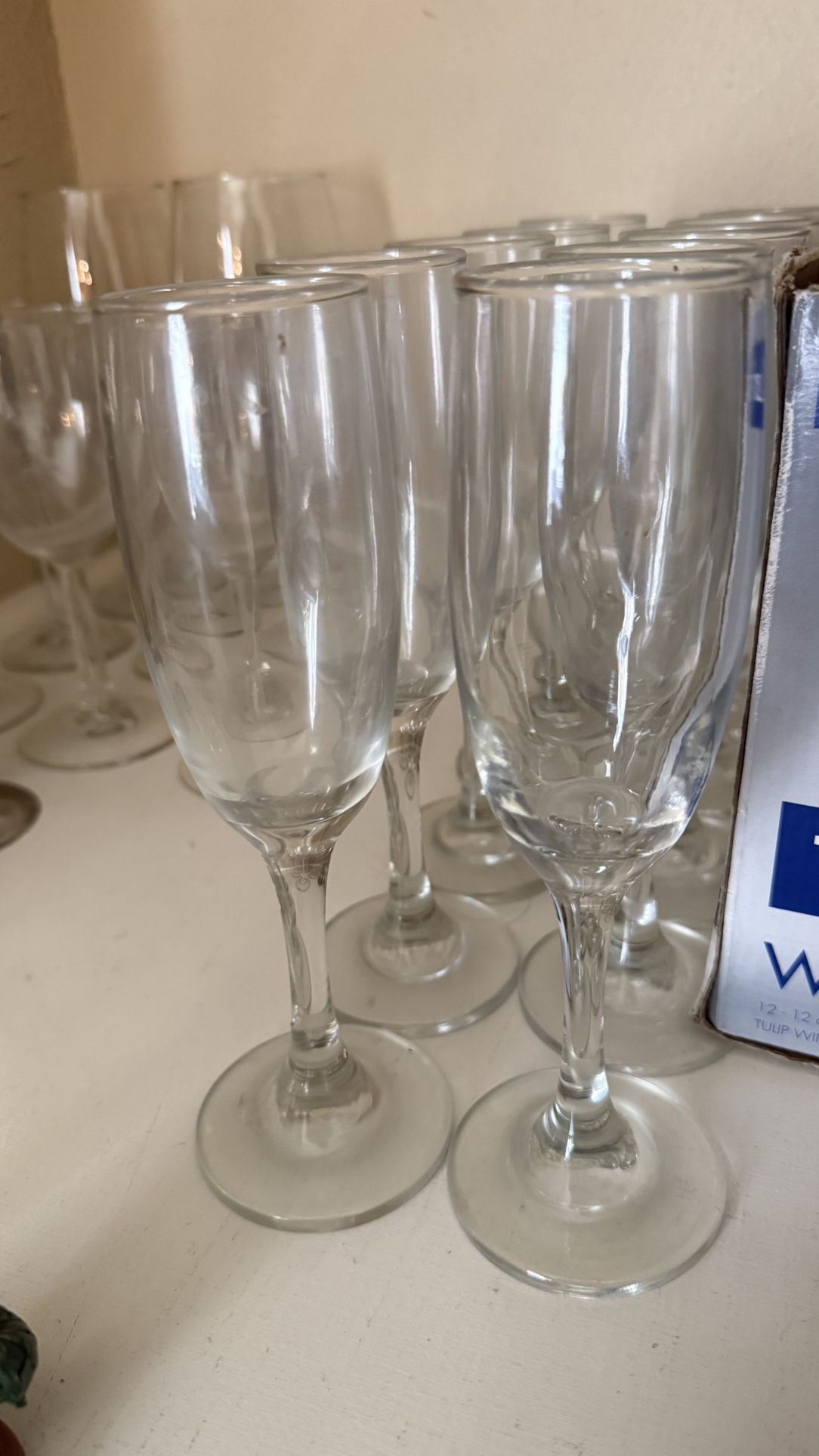 Glasses, Champagne Flutes