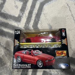 Maisto Assembly Line Die Cast Metal Ford Mustang Gt Concept Convertible