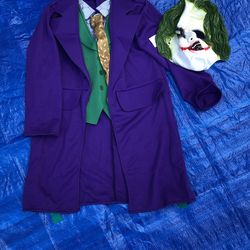 Joker Costume Size Small