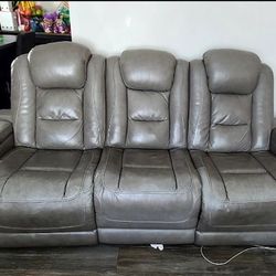 The Man-Den Power Reclining Sofa Set Of 3 