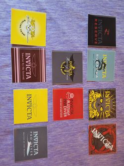 Invicta stickers