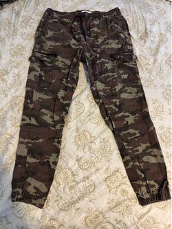 Camo Cargo Pants - Size L
