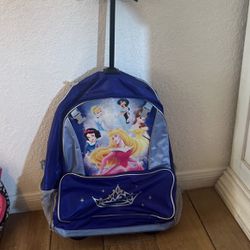 Disney princess school bag luggage