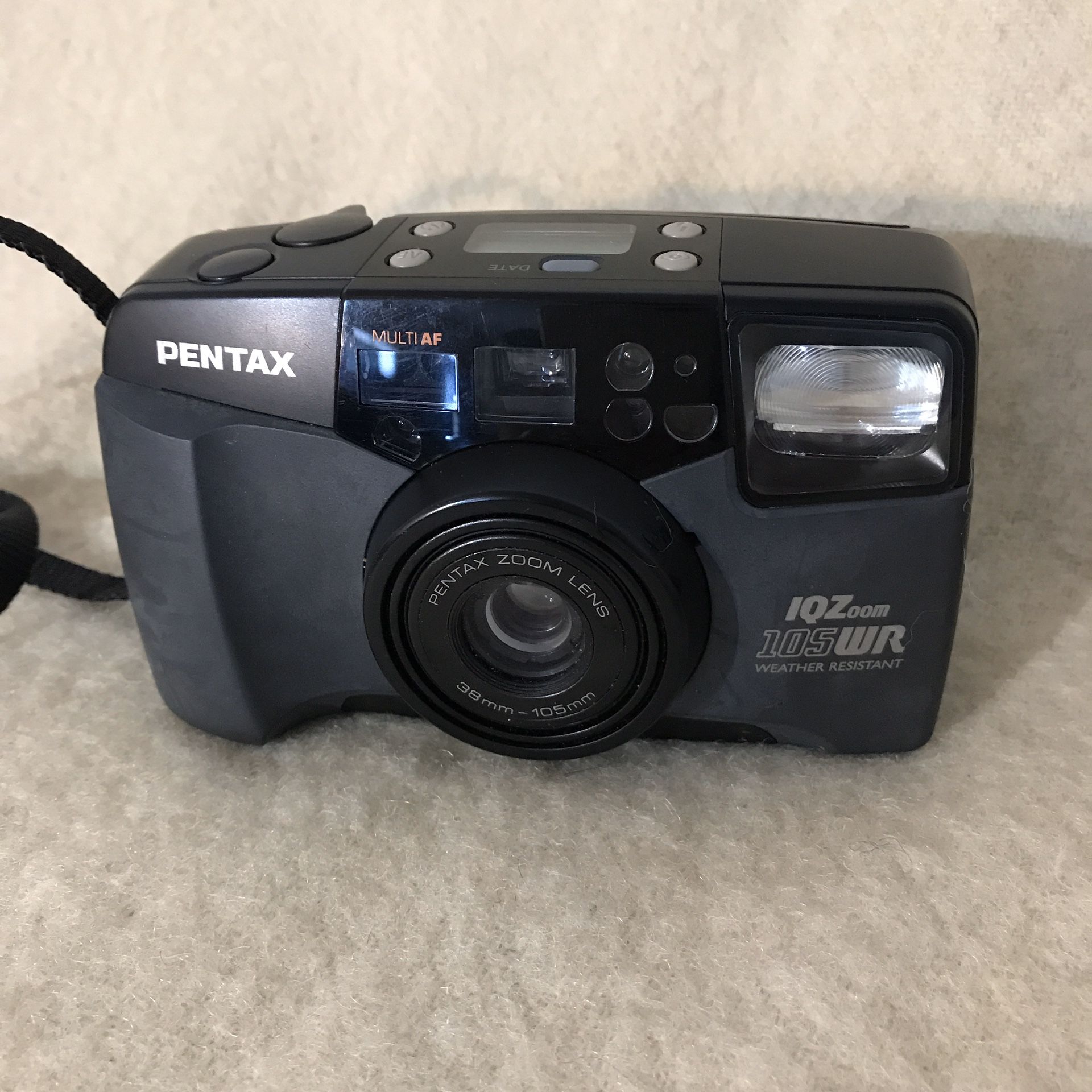 Pentax IQ Zoom 105 WR 35mm Film Camera
