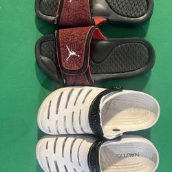 Boys Jordans Slides