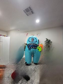 AMONG US INFLATABLE HALLOWEEN COSTUME 🎃 