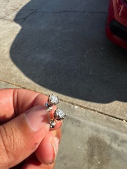 Diamond earrings