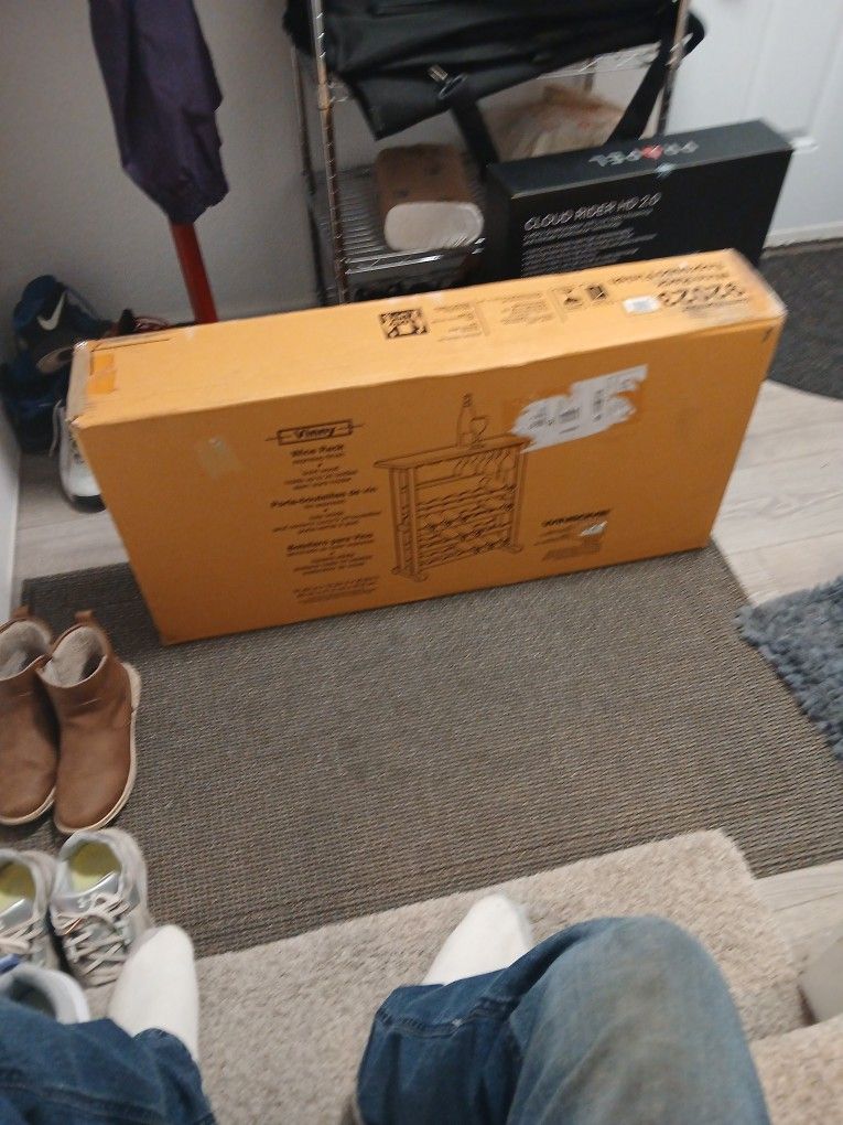 Brand New In The Box 24 Bottle Wine Rack