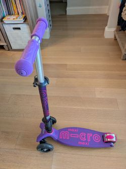 [Free] Maxi micro scooter, purple