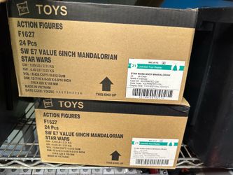 Star Wars toys full case