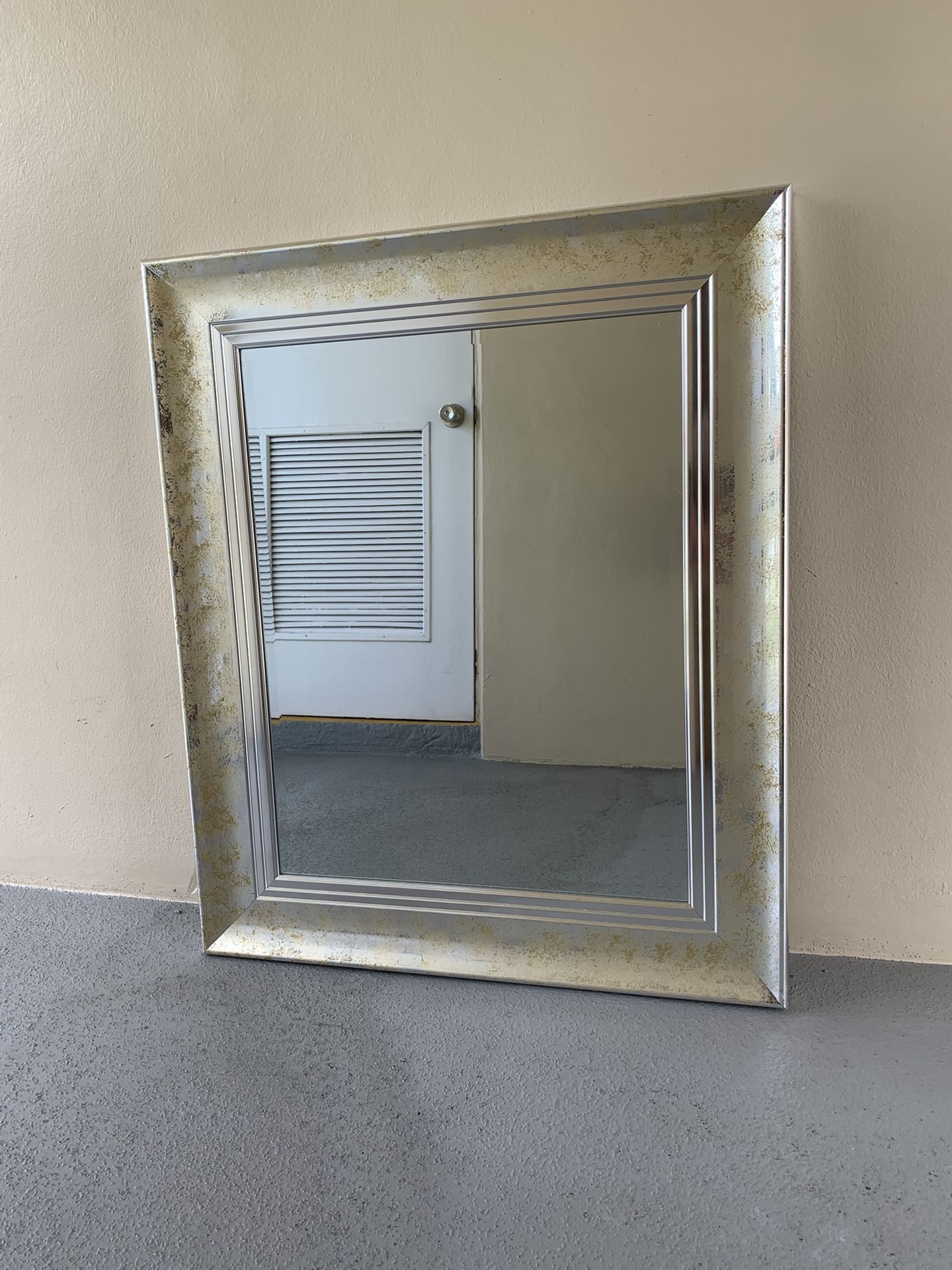 Gorgeous Big Allen &Roth Beveled Mirror