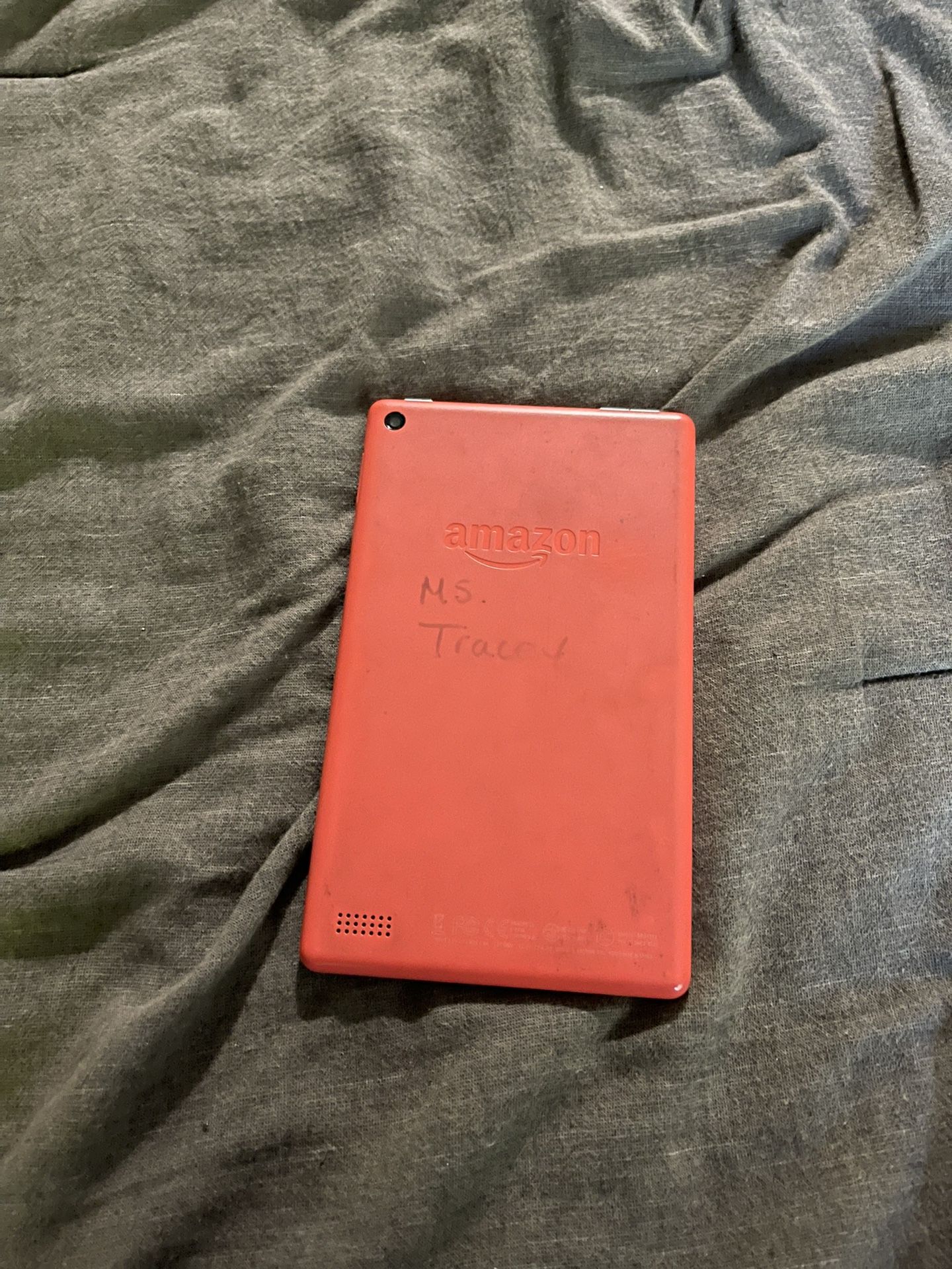 Red Amazon Tablet