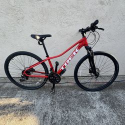 🚲 Trek Dual Sport 1 Gen 5 –Red Hybrid Bike Small
