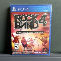 PS4 Rock Band 4 Game Only PS4 PlayStation 4 Brand New Sealed