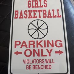door sign for basketball 