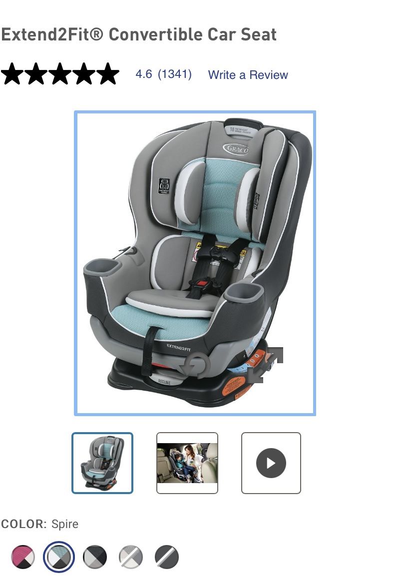 Today only! Must pickup today! Brand New Graco Convertible Car Seat!!