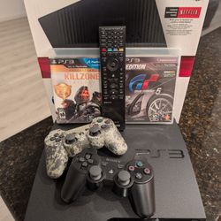 Sony PlayStation 3 Slim - 120GB PS3 Console Bundle
