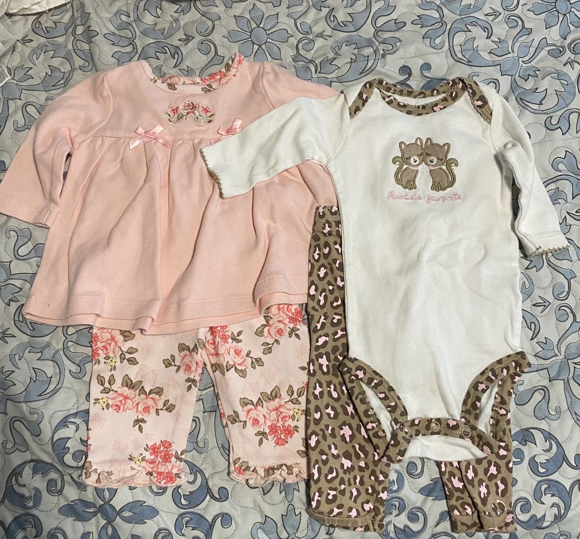 Baby Girl Clothes Size 0-3 Months