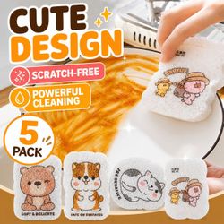 [NEW] ❓ Random Dish Sponges - 5 Pack