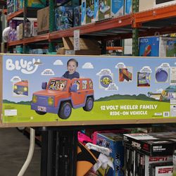 Bluey Heeler Family Vehicle 12-Volt Ride-On