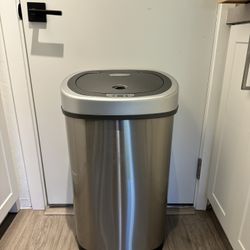 13 Gallon Stainless Steel Motion Sensor Trash Can
