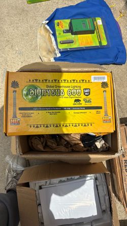 600 W digital ballast, global greenhouse lighting