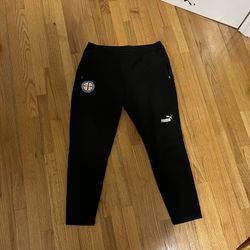 Size XL 2022-23 Melbourne City Puma Travel Pants/Bottoms