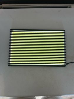 12”x8” auto dent light detector USB powered w/ yellow & white light