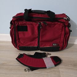 5.11 Side Trip Briefcase Shoulder Daycase Laptop Messenger Bag in Red