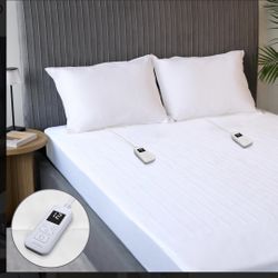 Sunbeam Electric Heated Mattress Pad Queen 80" x 60"