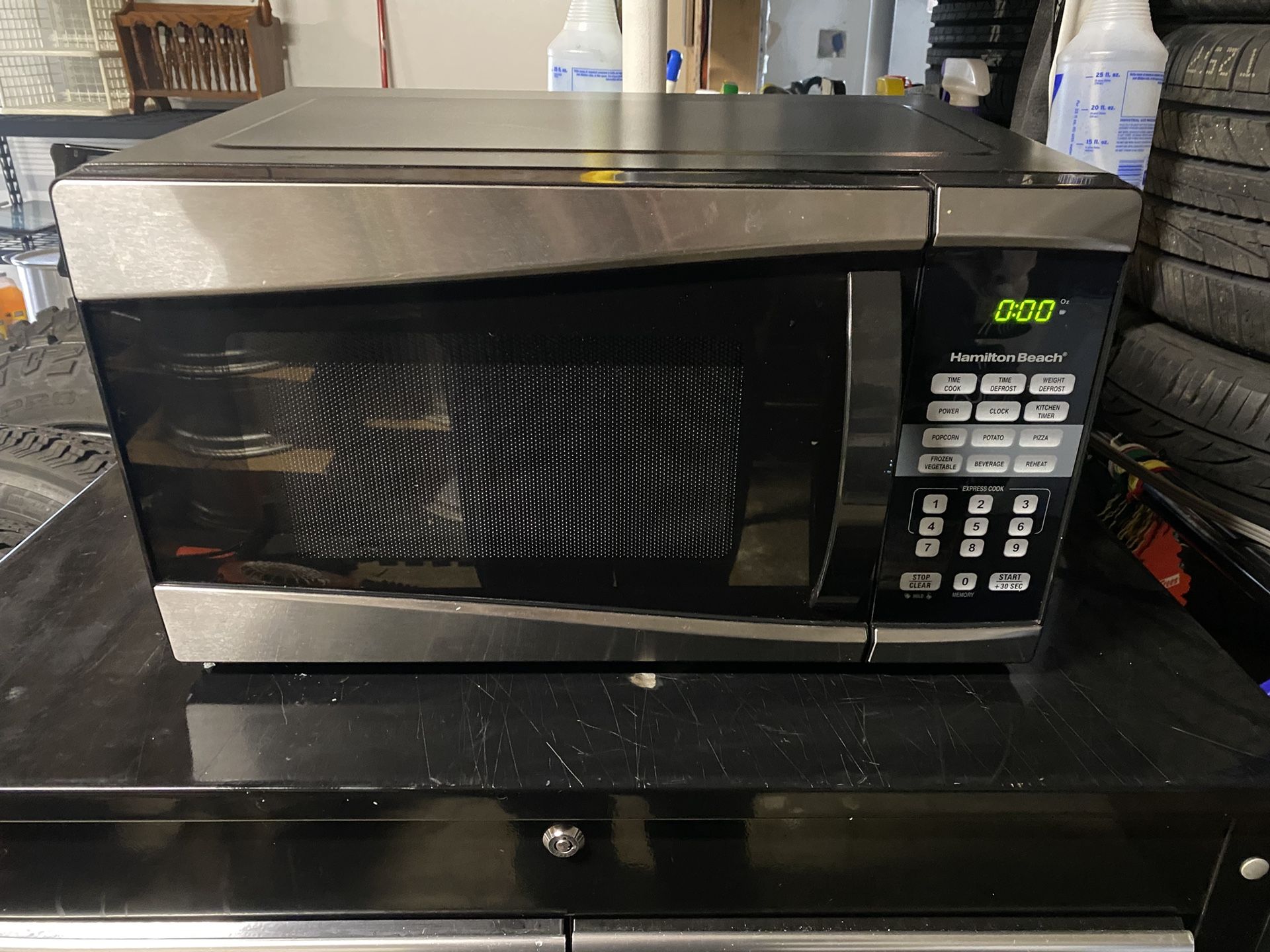 Stainless Microwave 