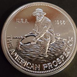 1982 thru 1986 Engelhards, 1 Troy oz .999 Fine Silver