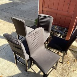 Set Of 5 Chairs