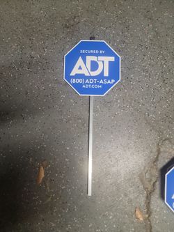 ADT Yard Sign