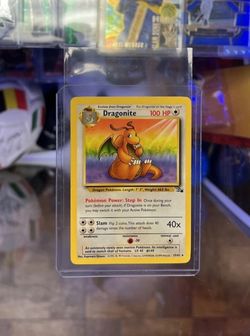 1999 Pokemon Fossil Unlimited #19 DRAGONITE NON-HOLO  