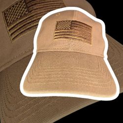 Rothco Hook & Loop U.S. Flag Low Profile Cap in embroidered American flag