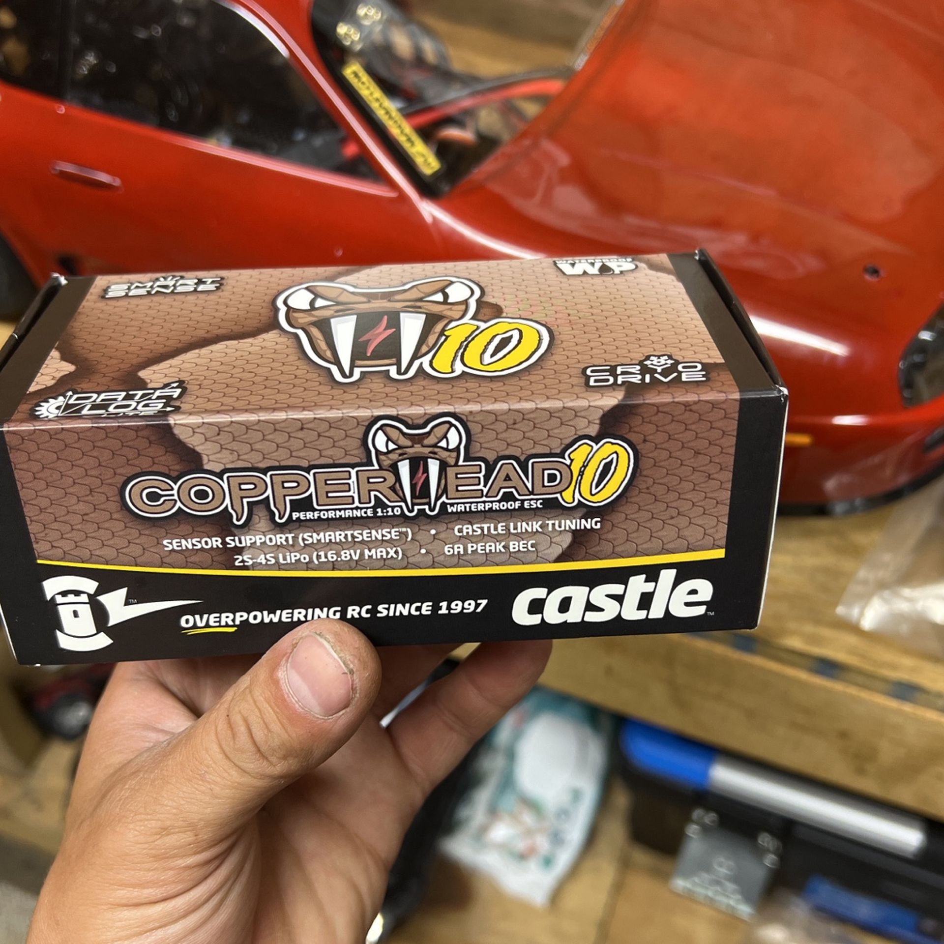 ラジコン用 Castle カッパーヘッド10 Copperhead 10 ESC 新製品