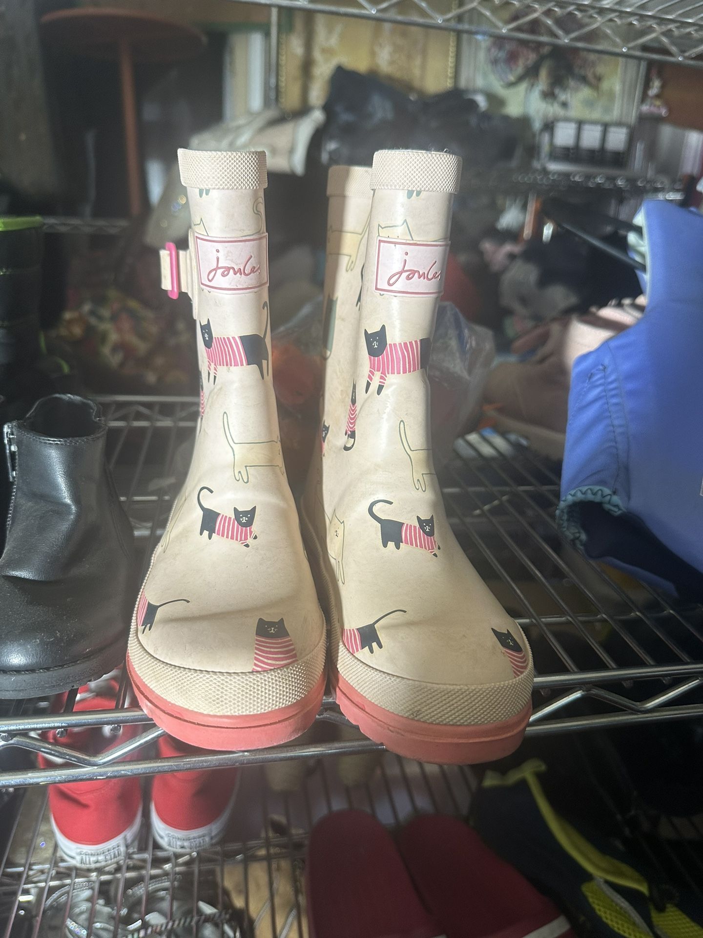 Rain boots size 12, kids five dollars