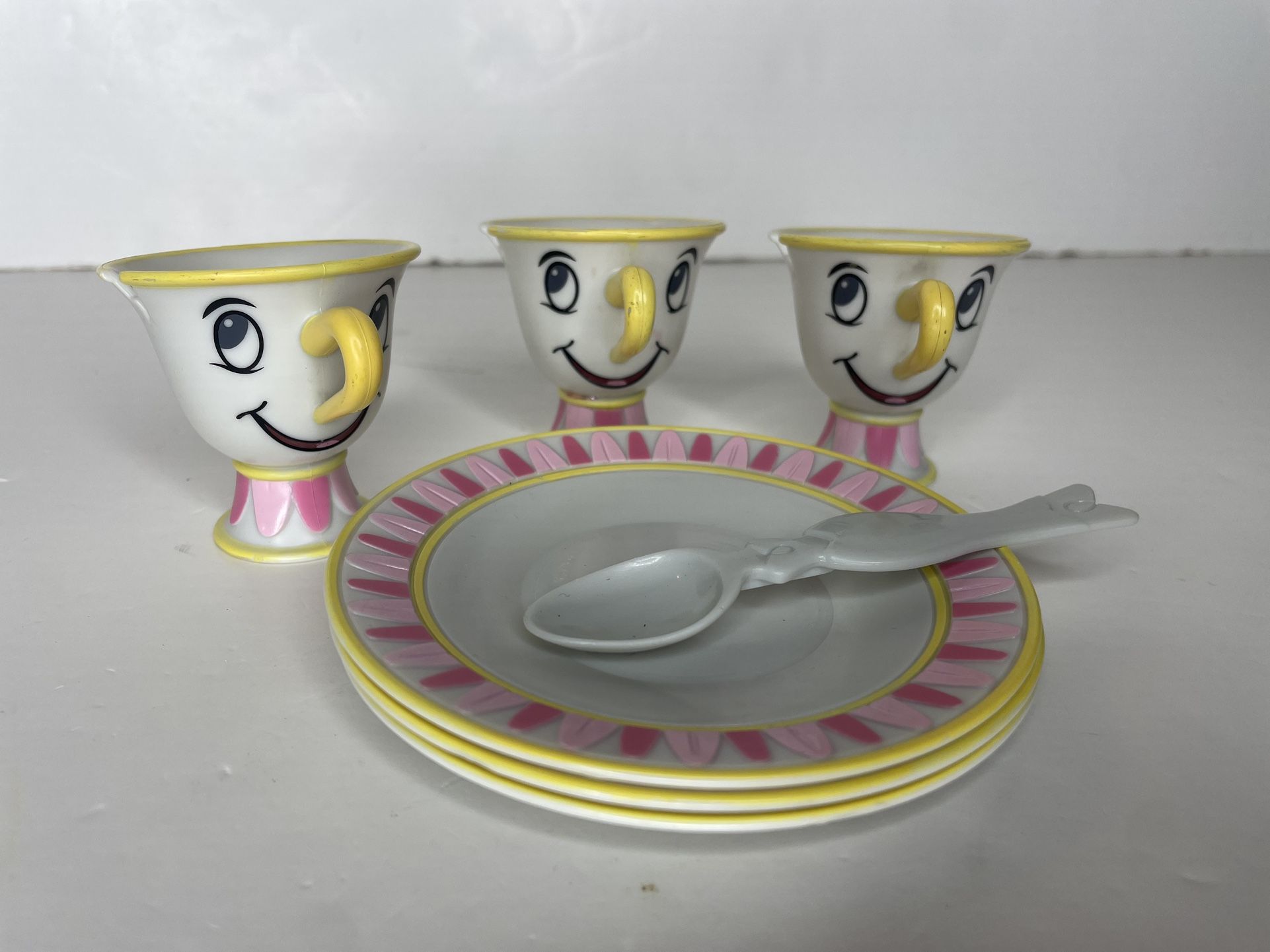Beauty and the beast tea cups