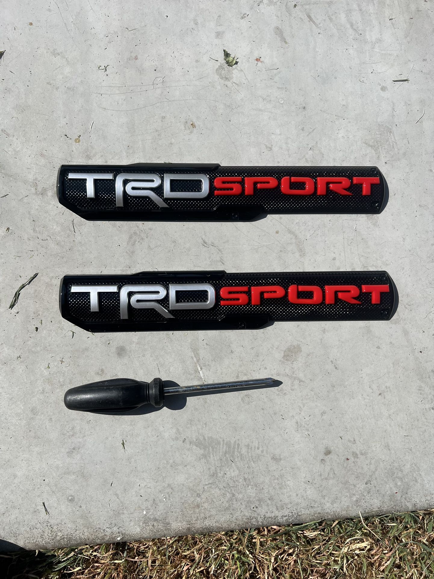 Tacoma TRD Sport Badges Decals