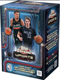 Topps chrome basketball update Value Box