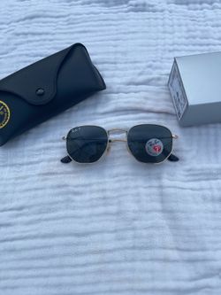 Polarized lenses unisex sunglasses hexagon 3548