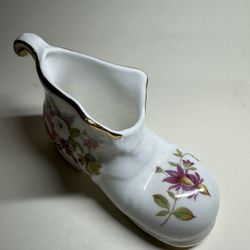 Small Bone China Shoe Made In England