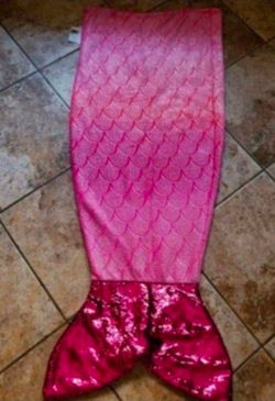 Plush Sequin Mermaid Tail