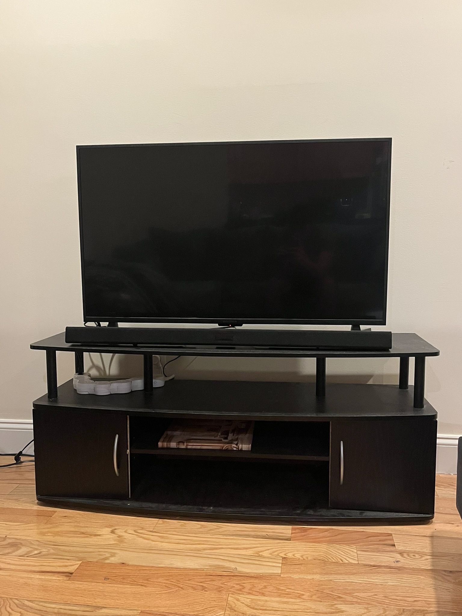 Dark Brown 52’ TV Stand