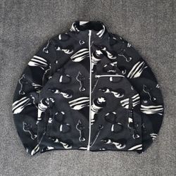 Nike Men's LeBron Printed Chess Fleece Full Zip Jacket Size Medium  