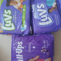 Luvs Diapers and Pull Ups 