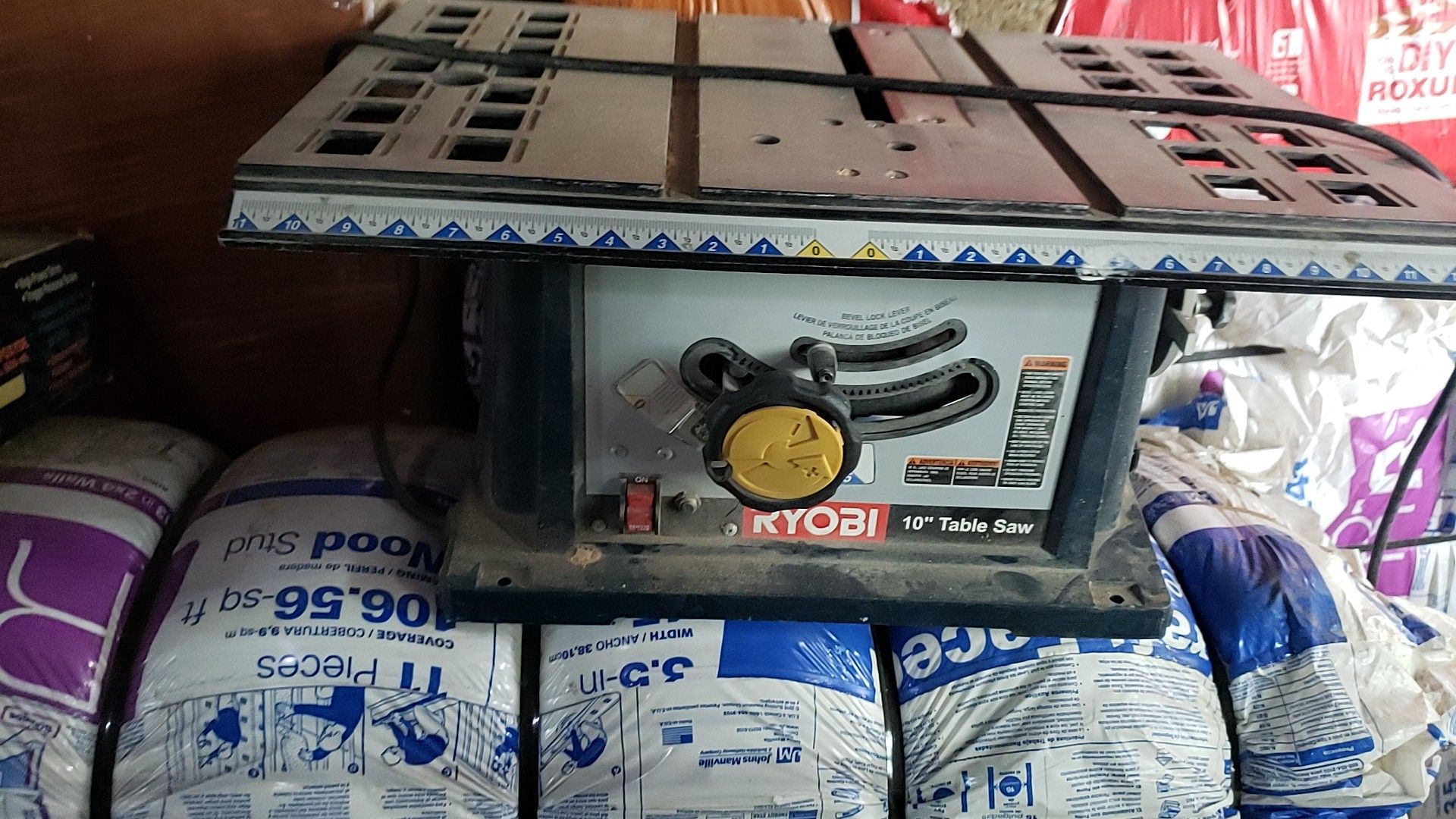 Ryobi 10" table saw