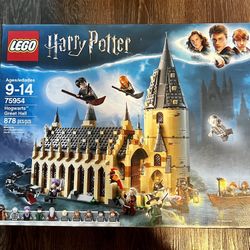 Lego 75954 Harry Potter Hogwarts Great Hall Retired Sealed 