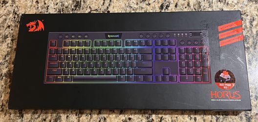 Redragon K618 Horus Wireless RGB Mechanical Keyboard, Bluetooth